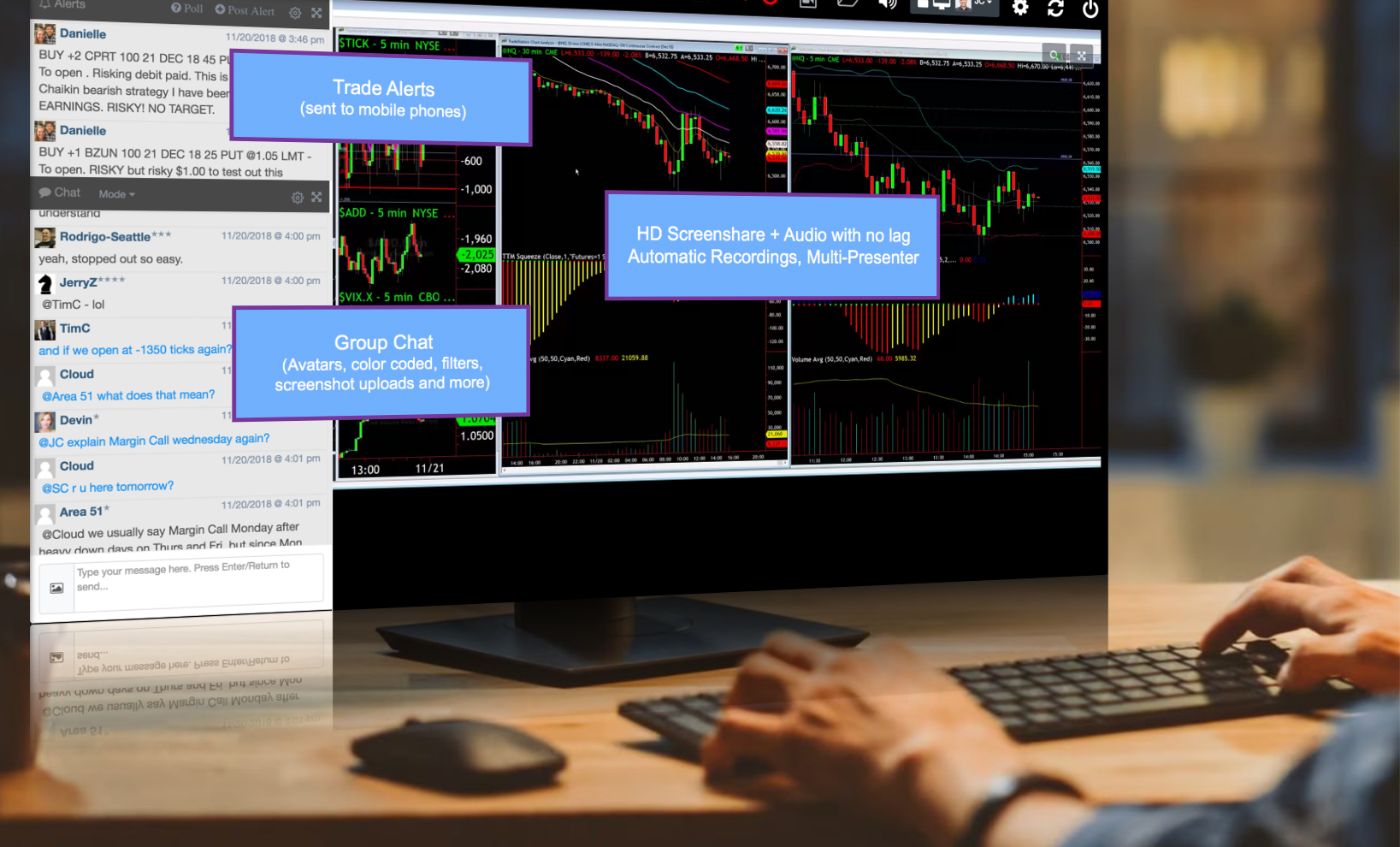 Trading Chat Room